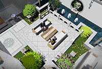 鄭州庭院設(shè)計(jì)公司：現(xiàn)代花園設(shè)計(jì)理念